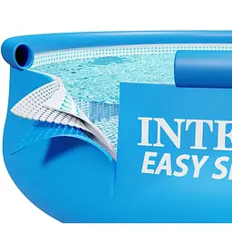 Басейн сімейний Intex "Easy Set" 28158 сімейний, 457Х84 см, з картриджних фільтром (220-240V) - мініатюра 2