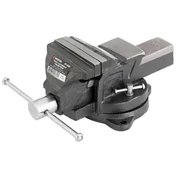Ручні тиски поворотні слюсарні Intertool HT-0081 100 мм x 5.85кг