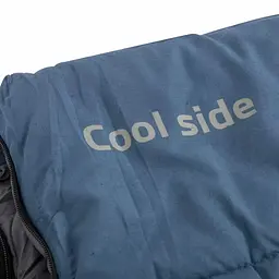 Спальний мішок Bo-Camp Vendeen Cool/Warm Silver -2° Blue/Grey (3605880) - мініатюра 8