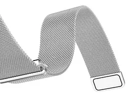 Міланський сітчастий ремінець Primo для годинника Samsung Sport Gear (SM-R600) Silver - мініатюра 3