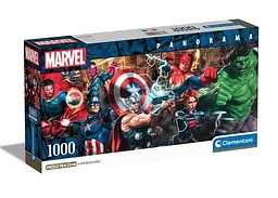 Пазл Clementoni Супергерої, Marvel (Marvel Panorama Puzzle - 1000 pcs.), 1000 ел. (панорама) (39877)