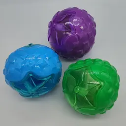 Іграшка, що світиться для собак Bonny Round Ball of Flash, L Блакитний - мініатюра 6