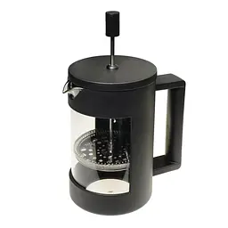 Френч-прес для кави "Para Cafetera" 800ml Заварник для чаю прес, скляний кавник з пресом Чорний (ST) - мініатюра 7