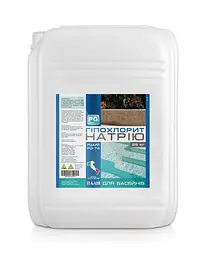 Рідкий хлор для басейну Barchemicals 25 кг Італія для дезінфекції води