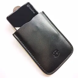 Шкіряний чохол для Safepal S1 зі штампованим логотипом SFP (SS1LeatherSFP) - мініатюра 3