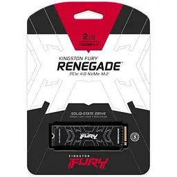 Накопичувач SSD Kingston Fury m.2 NVMe 2TB Renegade (SFYRD/2000G) Б/в - мініатюра 3
