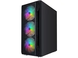 Корпус 1stPlayer X4-4F1 600W Black (X4-4F1-BK&PS-600FK) - мініатюра 4