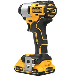 DeWALT Шурупокрут ударний аккумуляторний DeWalt XR Li-Ion 18В акб 2х2А·рік 192Нм 3200об/хв 4200уд/хв кейс TSTAK, ЗП 0.88кг - мініатюра 5