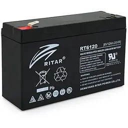 Батарея до ДБЖ Ritar RT6120A, 6V-12Ah (RT6120)