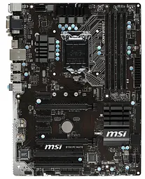 Материнська плата MSI B150 PC Mate (B150 PC Mate) (Socket 1151, Intel B150, ATX) Б/в