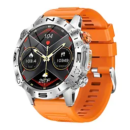 Чоловічий наручний годинник Combat Silver Orange Modfit acs0029746