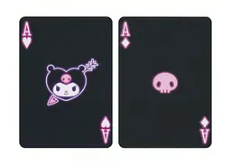 Карти гральні United States Playing Card Company Bicycle Kuromi - мініатюра 4