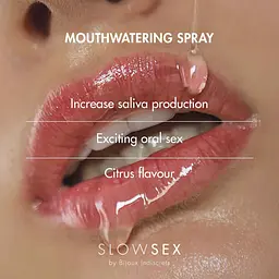 Спрей для посилення слиновиділення Slow Sex by Bijoux Indiscrets Mouthwatering Spray - мініатюра 4