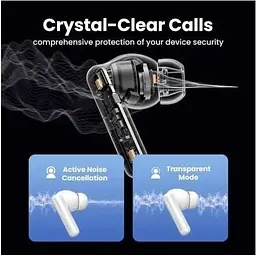 Бездротові навушники Ugreen WS200 HiTune T6 Hybrid Active Noise-Cancelling Earbuds - мініатюра 7