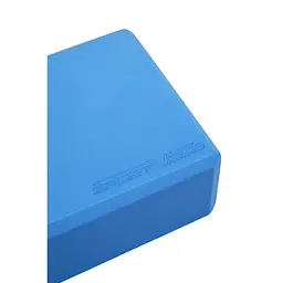 Блок для йоги SportVida EVA 23 x 15 x 7.6 см SV-EZ0069 Blue - мініатюра 2