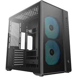 Корпус для ПК Deepcool CG590 Mesh 2F Black (R-CG590MESH-BKANA2-G)