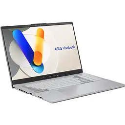 Ноутбук ASUS Vivobook Pro 15 N6506MV-MA021 15.6' 3K OLED, Intel Ultra 9 185H, 24GB, F2TB, NVD4060-8, NoOS, Сріблястий (90NB12Y2-M000X0) - мініатюра 3