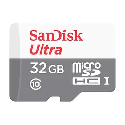 Карта памяти SanDisk 32GB microSD class 10 Ultra Light (SDSQUNR-032G-GN3MN)