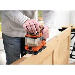 Вібраційна шліфмашина Black+Decker KA330EKA [119633] - мініатюра 3
