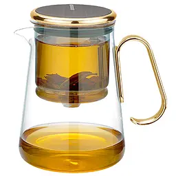Чайник для заварювання TeaPot D-12 Lingxi Elegant 700ml Advanced gold Epik kuh0017487