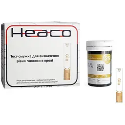 Тест-смужки Heaco Gold AQ Plus 25 шт.