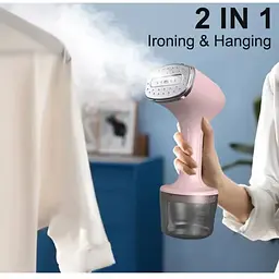 Ручний вертикальний відпарювач XPRO Hanging Steamer для одягу компактний і портативний (44788-_452) - мініатюра 3