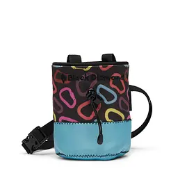 Магнезниця Black Diamond Kid's Mojo Chalk Bag S Чорний-Блакитний