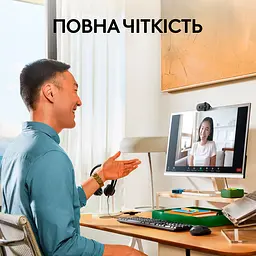 Веб-камера Logitech BRIO 100 Graphite (960-001585) [96682] - мініатюра 9