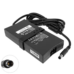 Блок живлення для ноутбука DELL 19.5V 6.7A 130W 7.4x5.0-PIN Чорний SLIM RECTANGULAR