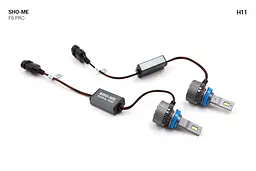 Комплект світлодіодних ламп Sho-Me F6-Pro H11 35W - мініатюра 5