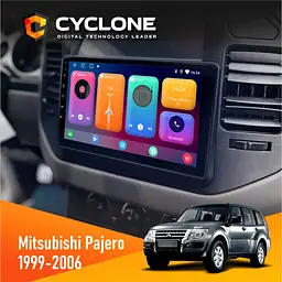 Штатна магнітола Mitsubishi Pajero 1999-2006 Cyclone C9-001 2x32 CPL Cyclone (НФ-00002631)