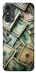 TPU чехол Demsky Dollars для ZTE Blade A53