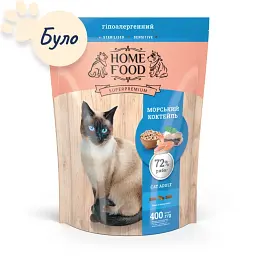 Гіпоалергенний корм для котів Home Food Морський коктейль 1.6кг - мініатюра 2