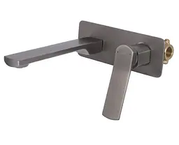 Змішувач для раковини Qtap прихованого монтажу Slavonice, Gunmetal Black PVD (k35) QTSLA273GMB45920 - мініатюра 2