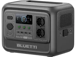 Зарядна станція Bluetti Elite 100 V2 (P-EL100V2-EU-GY-BL-010) - мініатюра 3