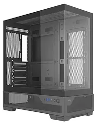 Корпус SAMA V43E без БЖ (V43E-BKADA0X1-GL) Black - мініатюра 2