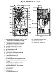 Котел газовий турбо Italtherm одноконтурний Time Power 100 K 30412 - мініатюра 5