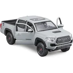 Ігрова автомодель Maisto 2023 Toyota Tacoma TRD TRO 1:24 (32910 grey) - мініатюра 3