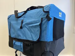 М'яка клітка-переноска для собак Pet Travel II Blue-black - мініатюра 6