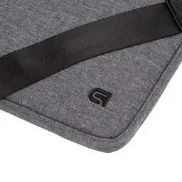 Сумка-чохол для ноутбука 13.3"", dark grey, нейлонова, ділова, міська, плоска з кишенею для аксесуарів, підходить для ноутбуків до 13.3"" або документів, ArmorStandart (ARM78427) - мініатюра 8