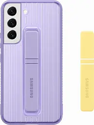 Протиударний чохол із підставкою для Samsung Galaxy S22 (S901) Protective Rugged Standing Cover EF-RS901CVEGRU Lavender