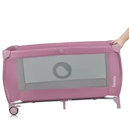 Манеж-ліжко Lionelo Stefi Plus Pink Magnolia (LO-STEFI PLUS PINK MAGNOLIA) - мініатюра 5