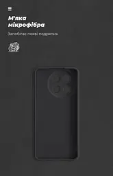 Чехол ArmorStandart ICON для Tecno Spark 30 Pro 4G (KL7) Camera cover Black (ARM83313) - мініатюра 4