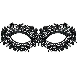 Мереживна маска Obsessive A710 mask, єдиний розмір, чорна
