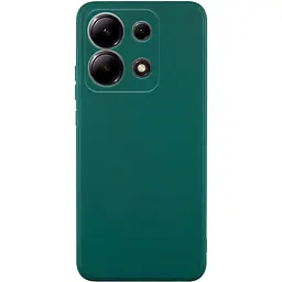 Силіконовий чохол Epik Candy Full Camera для Xiaomi Redmi 15C (Global) / Poco C85 (Global) Зелений / Dark green