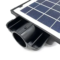 LED світлодіодний ліхтар з датчиком руху на сонячній панелі - мініатюра 8
