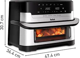 Мультипіч Tefal Dual Easy Fry Flex EY922DE0 - мініатюра 4