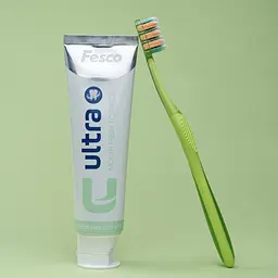 Зубна щітка Fesco Ultra Multibrush салатова - мініатюра 7