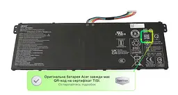 Акумулятор AP16M5J для ноутбука Acer Aspire A315-55, A315-56, A315-57, A315-58, A315-59, Extensa EX215-53 4810 mAh (KT.00205.006) - мініатюра 2