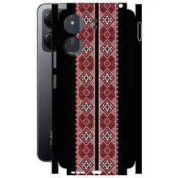 Захисна плівка StatusSKIN для Xiaomi Poco C65 Корпус Вініл Вишиванка 3